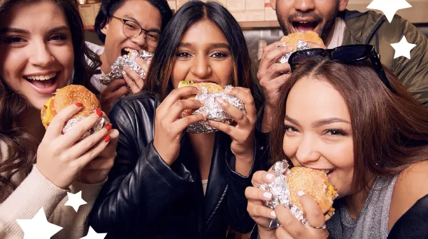 A free portion of fries when you join Five Guys rewards